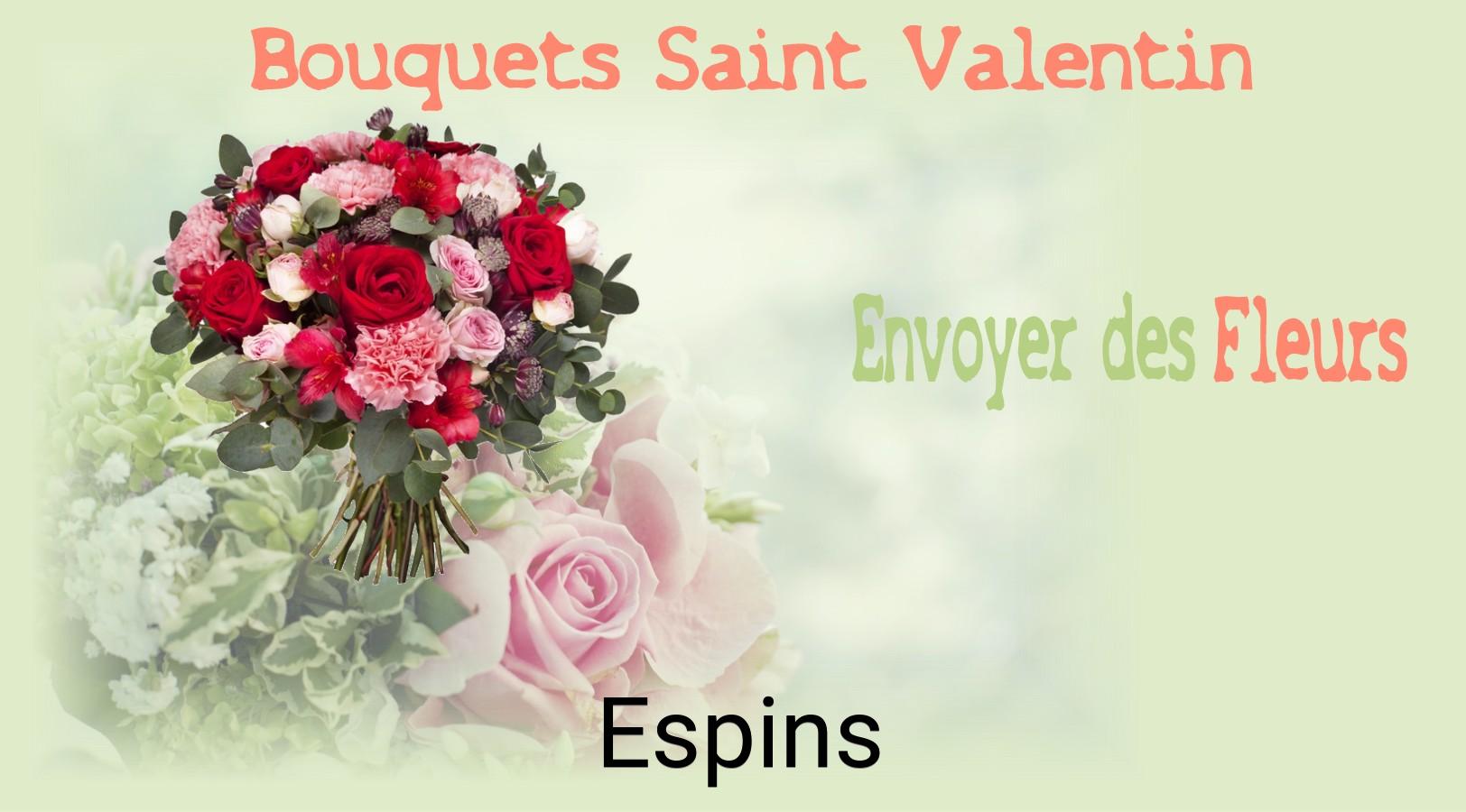 Roses de Saint-Valentin livrées à Espins
